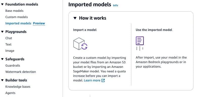 Imported Models on white background